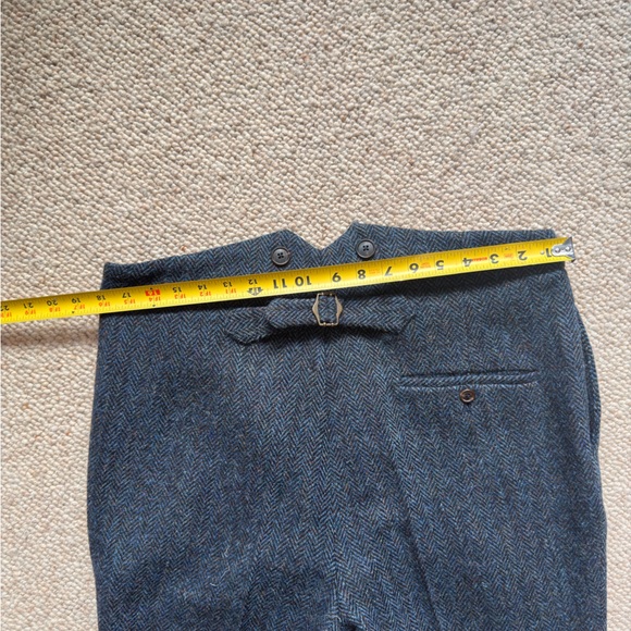 Walker Slater Harris Tweed Wool Trousers - Picture 7 of 10